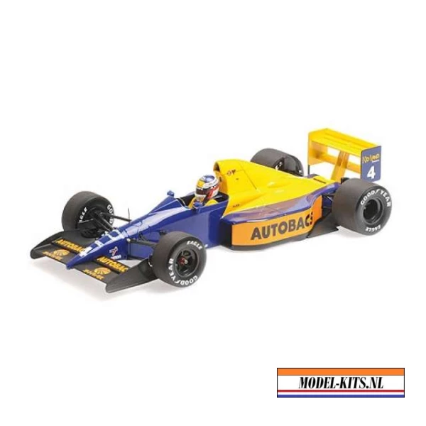 1989 Tyrrel Ford 018 Jean Alesi Japanese GP, blue