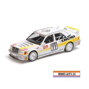 1990 Mercedes Benz 190E 2.5 16 EVO 1 Team AMG  Mercedes #77 Fritz Kreutzpointner DTM, white