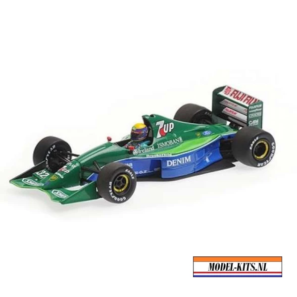 1991 Jordan Ford 191 Roberto Moreno Portuguese GP, blue