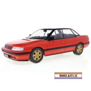 1991 Subaru Legacy RS, red