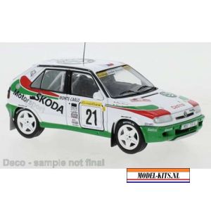 1997 Skoda Felicia Kit Car No.21 Rally Monte Carlo Sibera