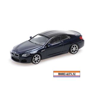 2015 BMW M6 Coupé, blue metallic
