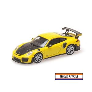 2018 Porsche 911 GT2 RS, yellow carbon bonnet