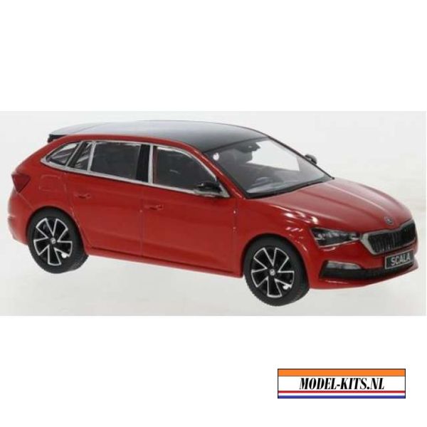 2019 Skoda Scala, red