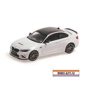 Minichamps 1:43 2020 BMW M2 CS white with gold wheels
