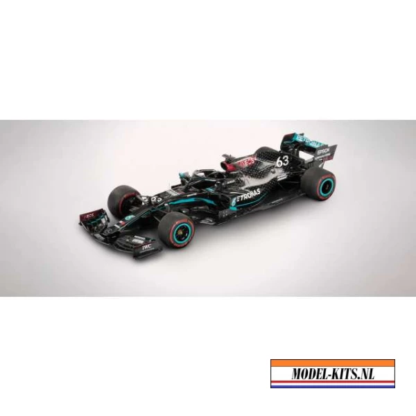 2020 Mercedes AMG Petronas Formula One Team W11 EQ Performance Sakhir GP George Russel, black