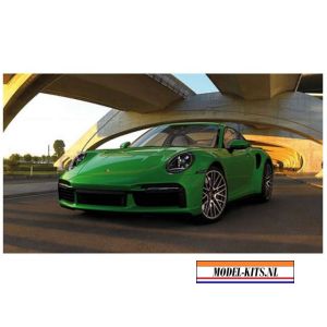2020 Porsche 911 (992) Turbo S, green