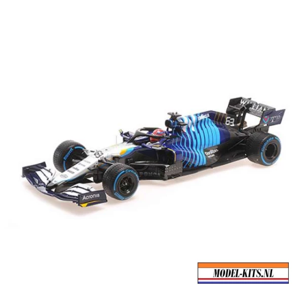 2021 Williams Racing Mercedes FW43B George Russel 2nd Belgium