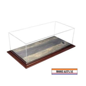 Diorama Based Display Case. Model Middle East Desert
