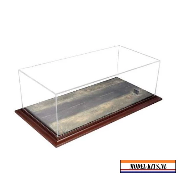 Diorama Based Display Case. Model Middle East Desert