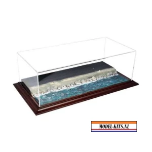 Diorama Based Display Case. Model Murefte  Sea Side