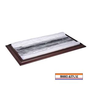 Diorama Based Display Case. Model Snow Road 1