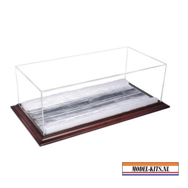 Diorama Based Display Case. Model Snow Road