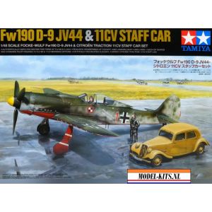 FOCKE WULF FW190 D 9 JV44 & CITROEN 11CV STAFF CAR SET