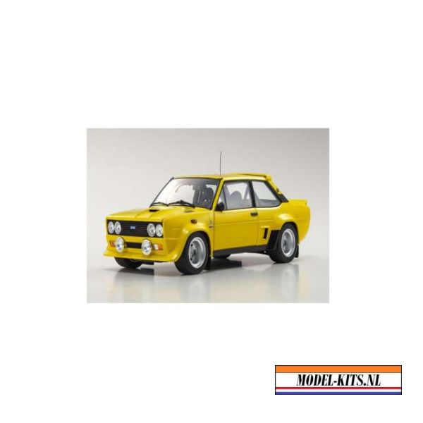 Fiat 131 Abarth, yellow