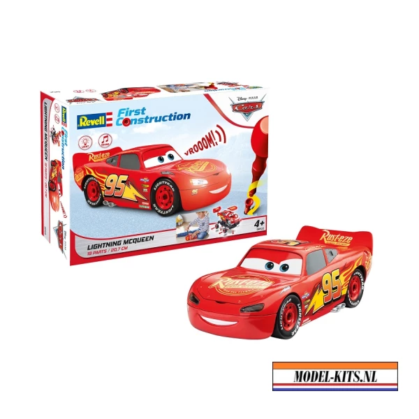 LIGHTNING MCQUEEN DISNEY CARS AUTO MET LIGHT AND SOUND