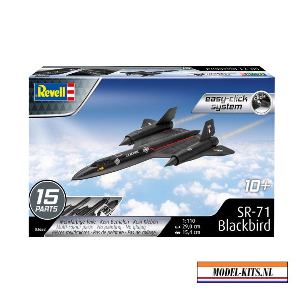 LOCKHEED SR 71 BLACKBIRD EASY CLICK 1