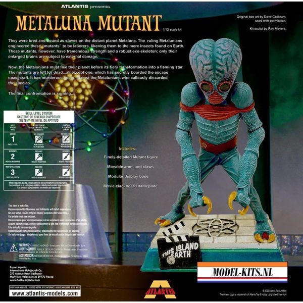 Metaluna Mutant Monster with Base 1