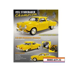 1951 Studebaker Champion, solar yellow