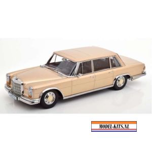 1963 Mercedes Benz 600 SWB W100, light gold