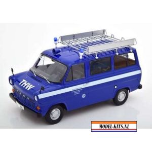 1965 Ford Transit THW Cologne with roof rack, blue