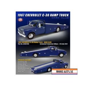 1967 Chevrolet C 30 Ramp Truck, dark blue