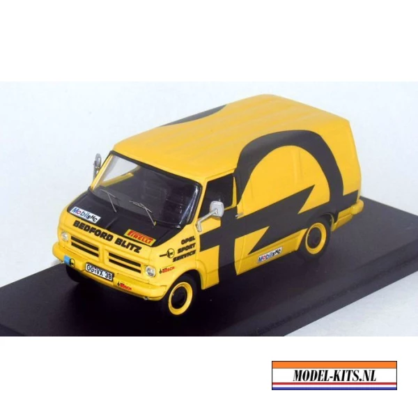 1974 Bedford Blitz Opel Sport, yellow 1