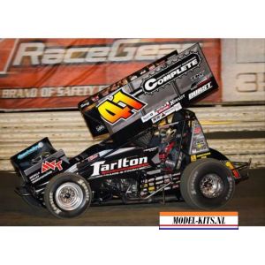 2021 MVT Sprint Car #41 Carson Macedo, black