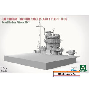 IJN AIRCRAFT CARRIER AKAGI ISLAND DECK PEARL HARBOR ATTACK 1