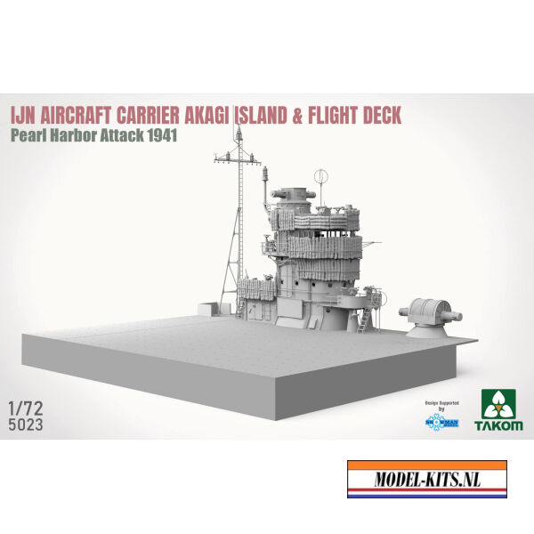 IJN AIRCRAFT CARRIER AKAGI ISLAND DECK PEARL HARBOR ATTACK 1