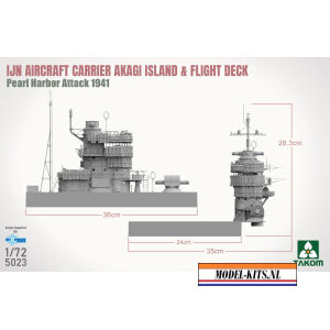 IJN AIRCRAFT CARRIER AKAGI ISLAND DECK PEARL HARBOR ATTACK 3