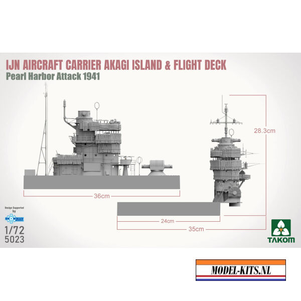 IJN AIRCRAFT CARRIER AKAGI ISLAND DECK PEARL HARBOR ATTACK 3
