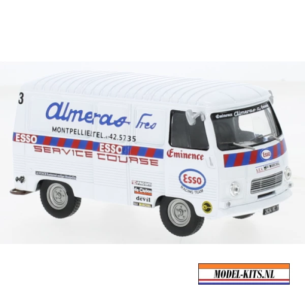 PEUGEOT J7 TEAM ALMERAS EMINENCE RALLY SERVICE rallye modellismo statico