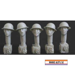 HEADSET WWI BRITISH STEEL HELMET
