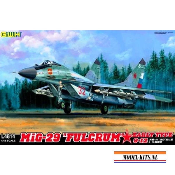 MIG 29 9 12 EARLY TYPE FULCRUM