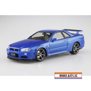 NISSAN BNR34 SKYLINE GT R SPEC II 2000 BAYSIDE BLUE 1