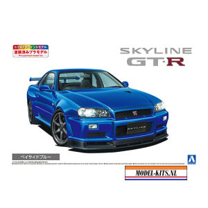 NISSAN BNR34 SKYLINE GT R SPEC II 2000 BAYSIDE BLUE