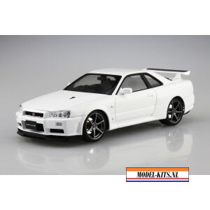 NISSAN BNR34 SKYLINE GT R SPEC II 2000 WHITE 1