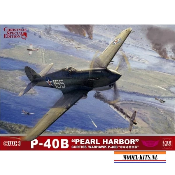 P 40B CURTIS WARHAWK PEARL HARBOR