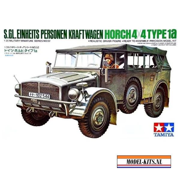 S.GL EINHEITS PERSONEN KRAFTWAGEN HORCH 4X4 TYPE 1A