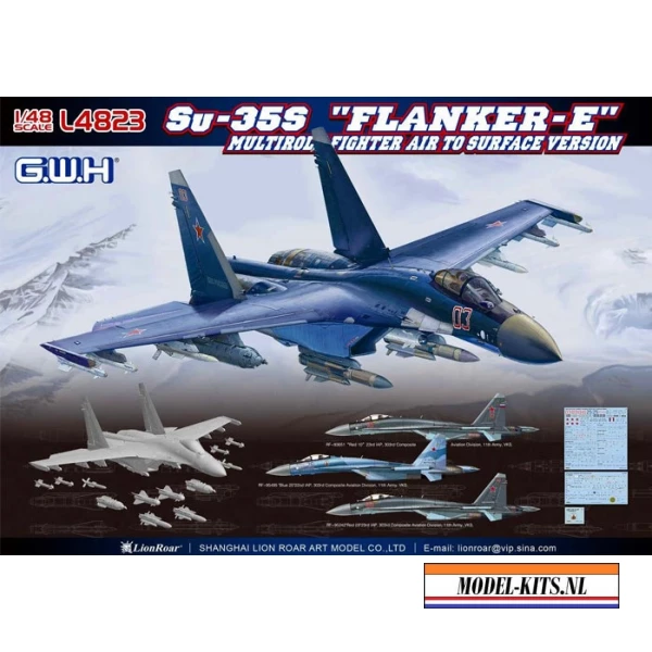 SU 35S FLANKER E MULTIROLE FIGHTER