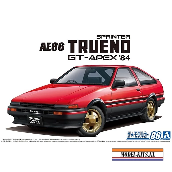 TOYOTA AE86 SPRINTER TRUENO GT APEX 1984