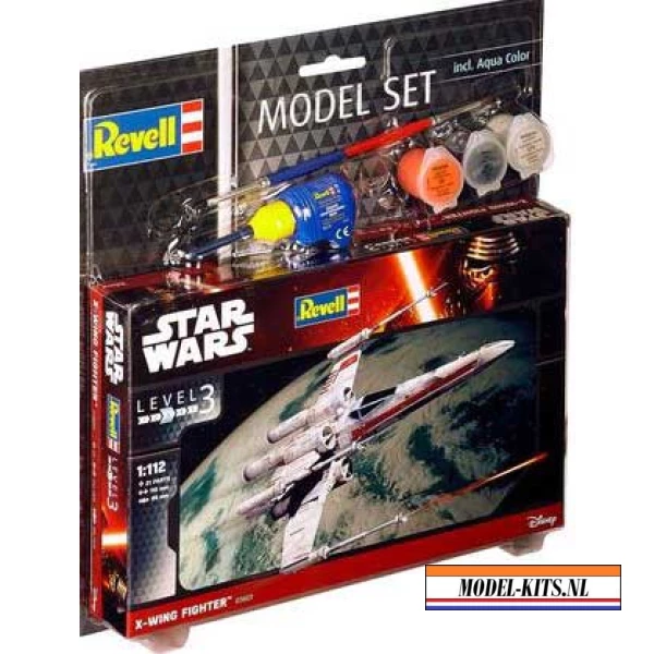 X WING FIGHTER   STAR WARS   MODEL SET