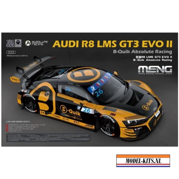 Audi R8 LMS GT3 EVO II B Quick Absolute Racing