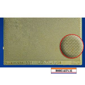 ENGRAVED PLATE   LENTIL TYPE