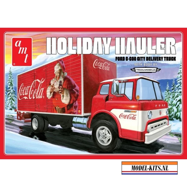 Ford C 600 City Holiday delivery Truck Coca Cola