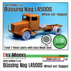 GERMAN BUSSIN NAG L4500S SAGGED WHEEL SET