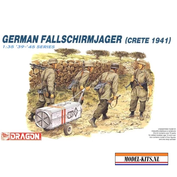 GERMAN FALLSCHIRMJAGER CRETE 1941