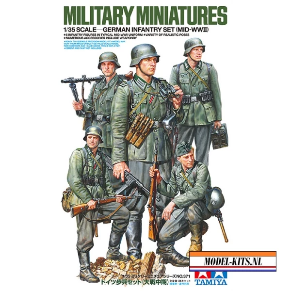 GERMAN INFANTRY SET (MID WWII)