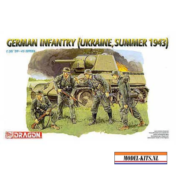 GERMAN INFANTRY (UKRAINE, SUMMER 1943